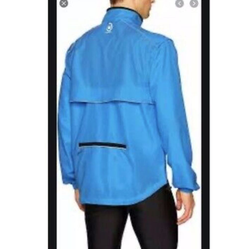 NWT Canari Mens Blue Evolution Cycling Jacket - L